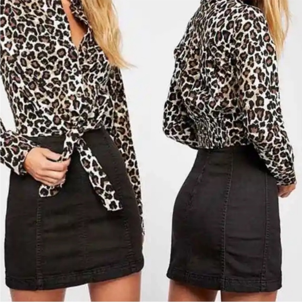 Free People Modern Femme mini skirt.
